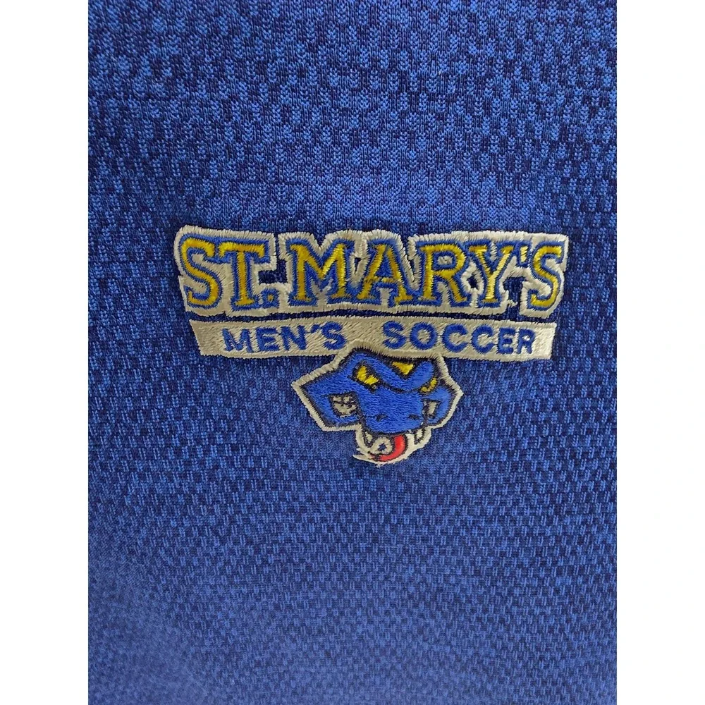 Adidas‎ Hoodie Mens Medium St Mary's Soccer ClimaWarm Full Zip Jacket Polyester